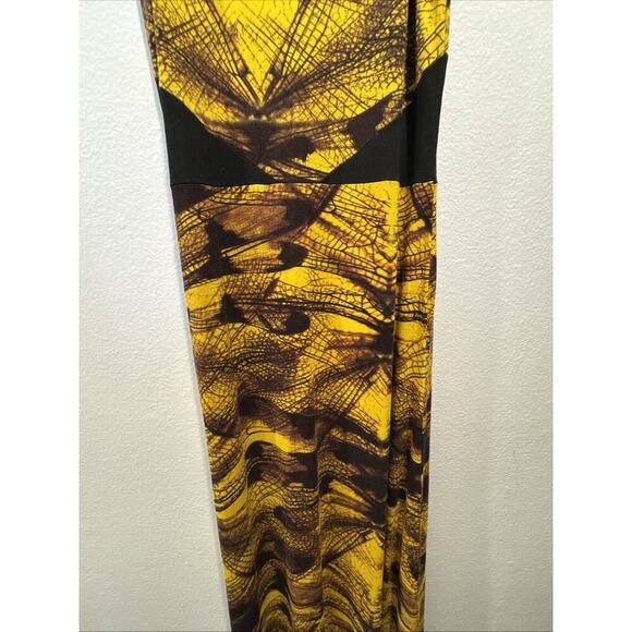 Malwee Brazil Women’s Size Medium Abstract Maxi Dress Sleeveless Tribal Boho - Picture 5 of 11